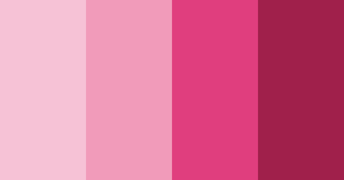 Download pink cream color palette PNG image (landscape)