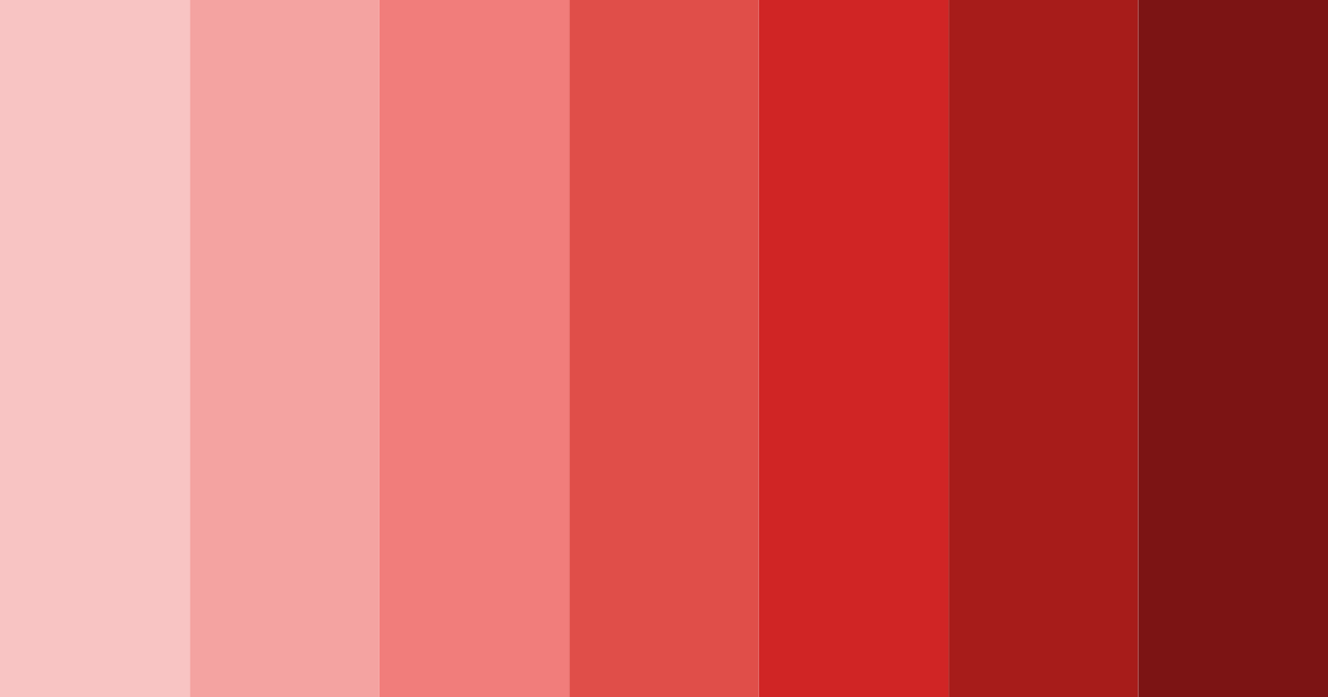 Download red cake color palette PNG image (landscape)