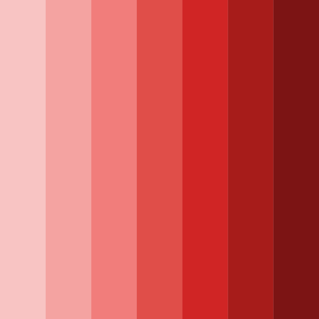 Download red cake color palette PNG image (square)