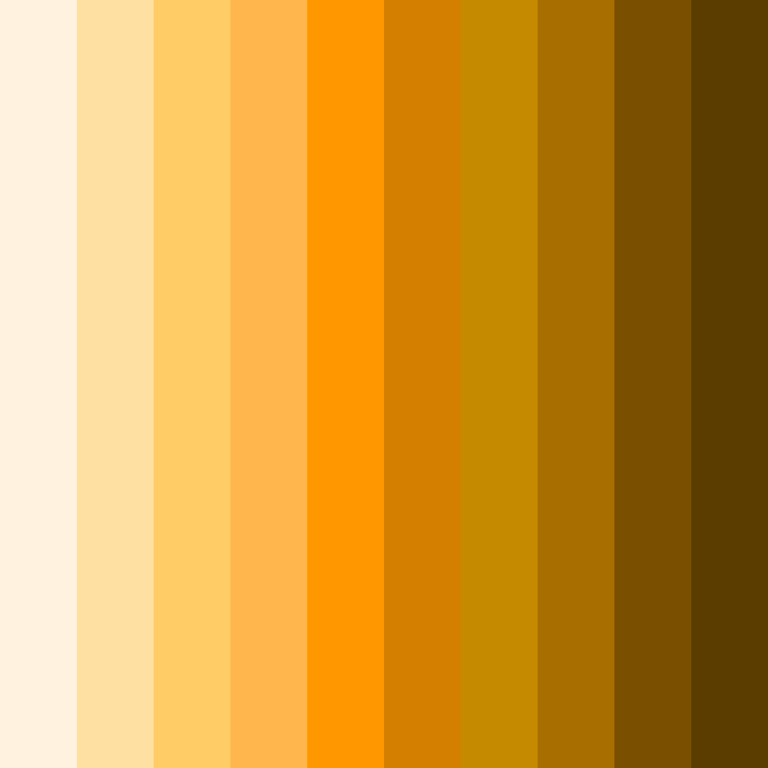 Download sunset harvest color palette PNG image (square)
