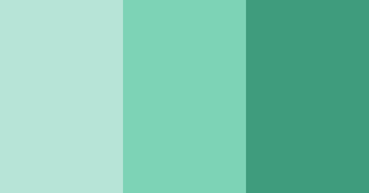 Download emerald green color palette PNG image (landscape)