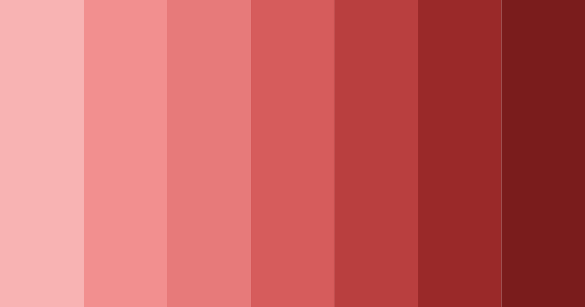Download crimson cascade color palette PNG image (landscape)