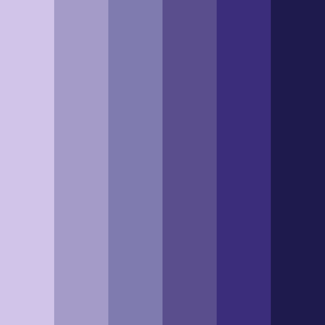 Download twilight dreams color palette PNG image (square)