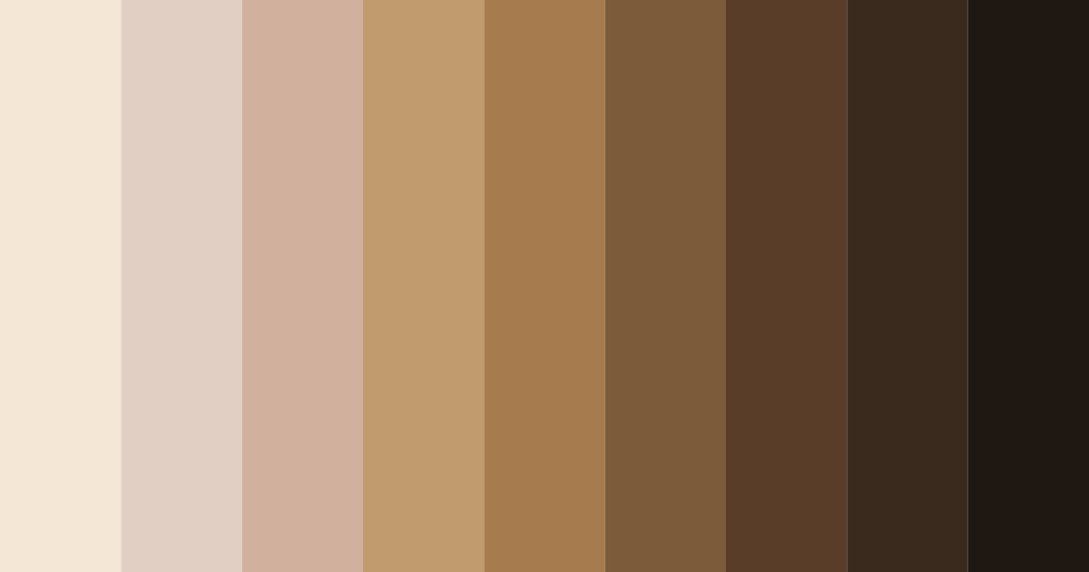 Download café confection color palette PNG image (landscape)