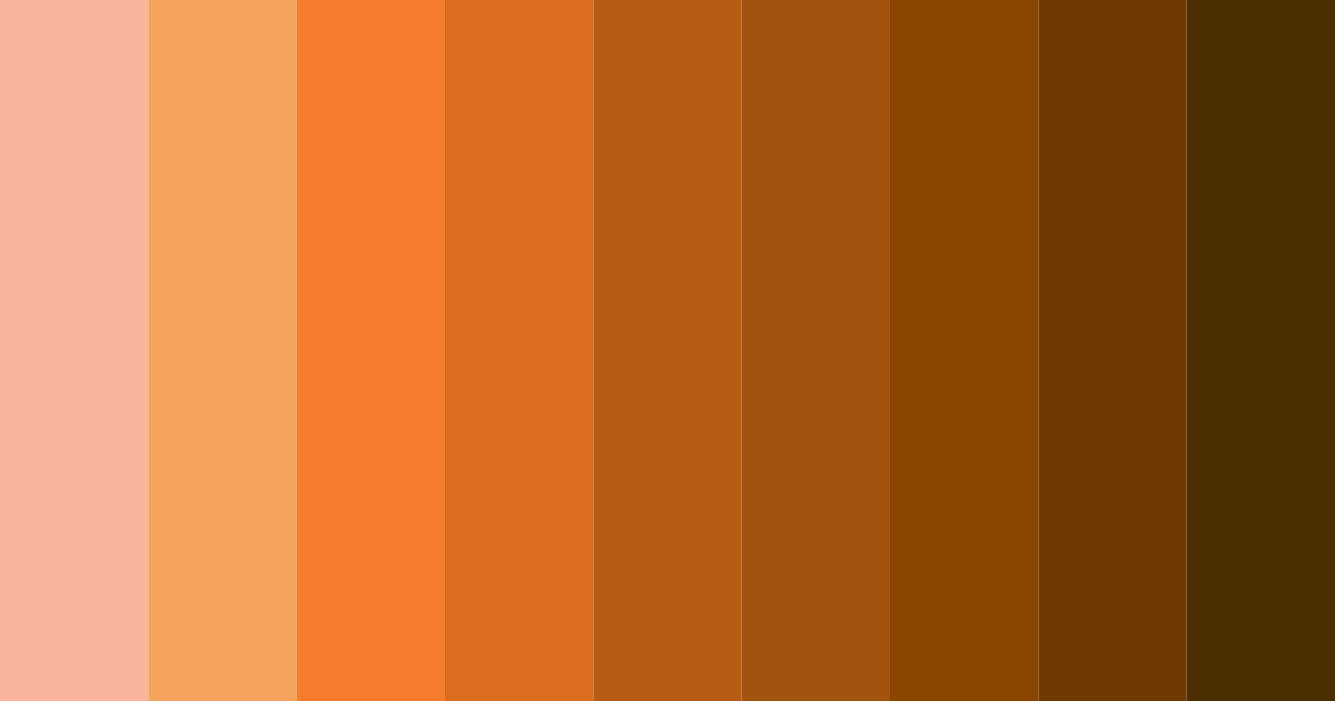 Download autumn ember glow color palette PNG image (landscape)