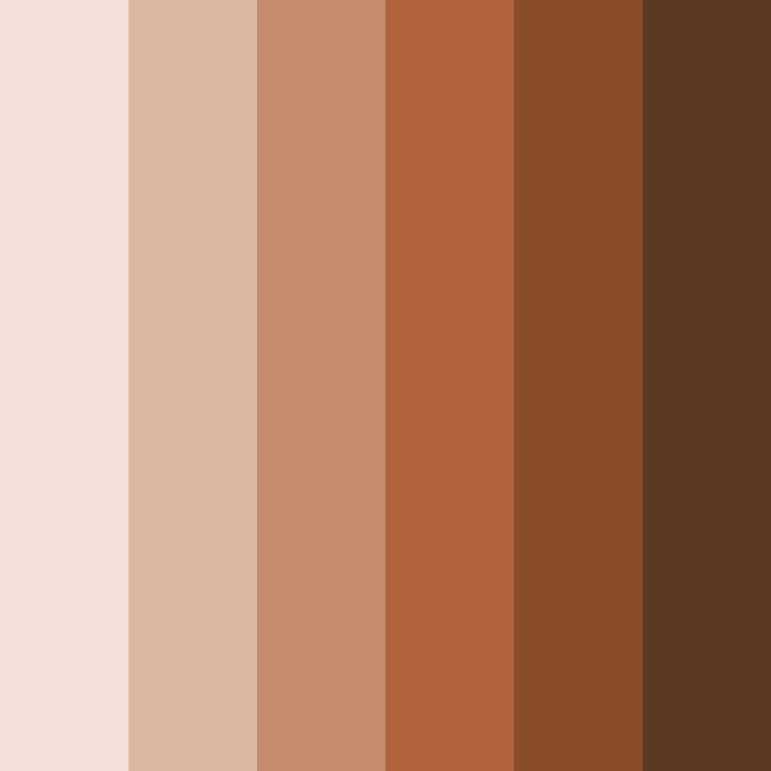 Download cocoa dreams color palette PNG image (square)