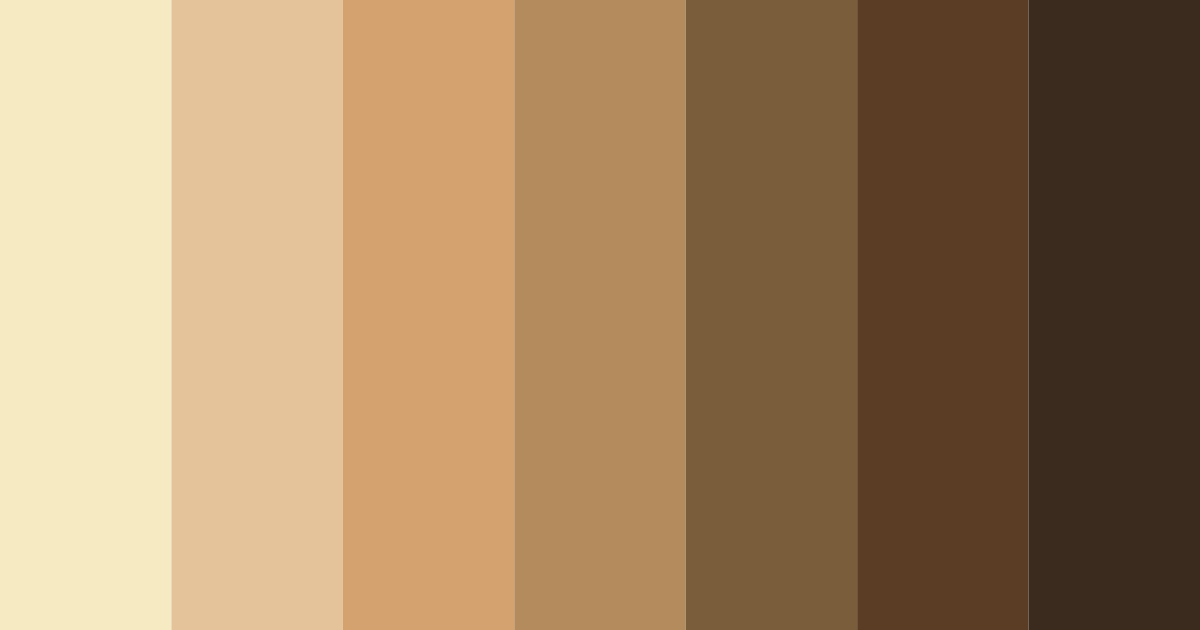 Download golden shadows color palette PNG image (landscape)