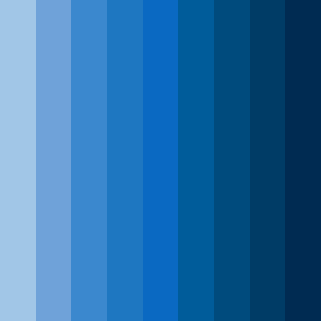 Download azure cascade color palette PNG image (square)