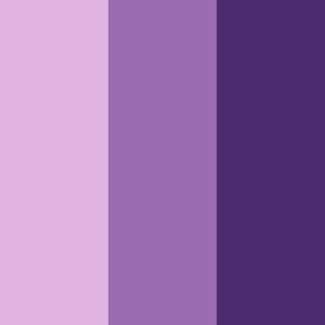 Download deep purple elegance color palette PNG image (square)