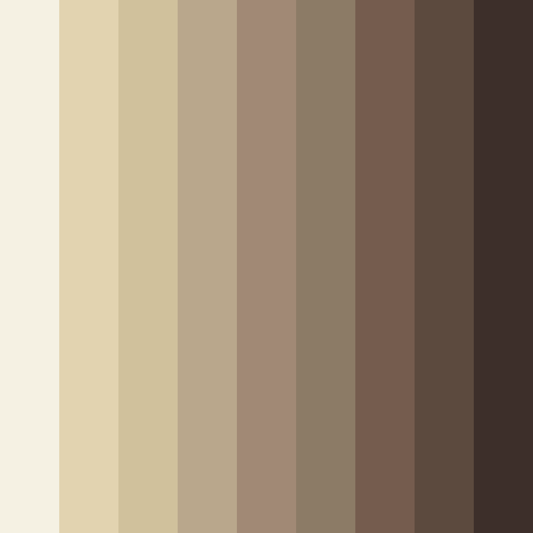 Download beige earth color palette PNG image (square)