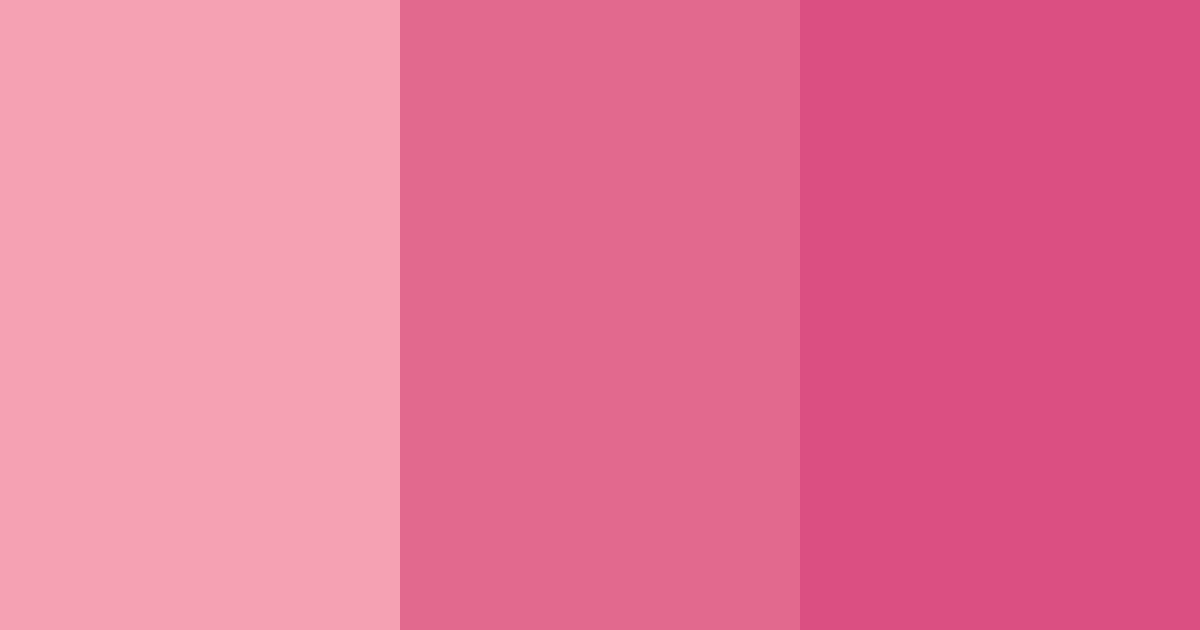 Download pink blossom color palette PNG image (landscape)