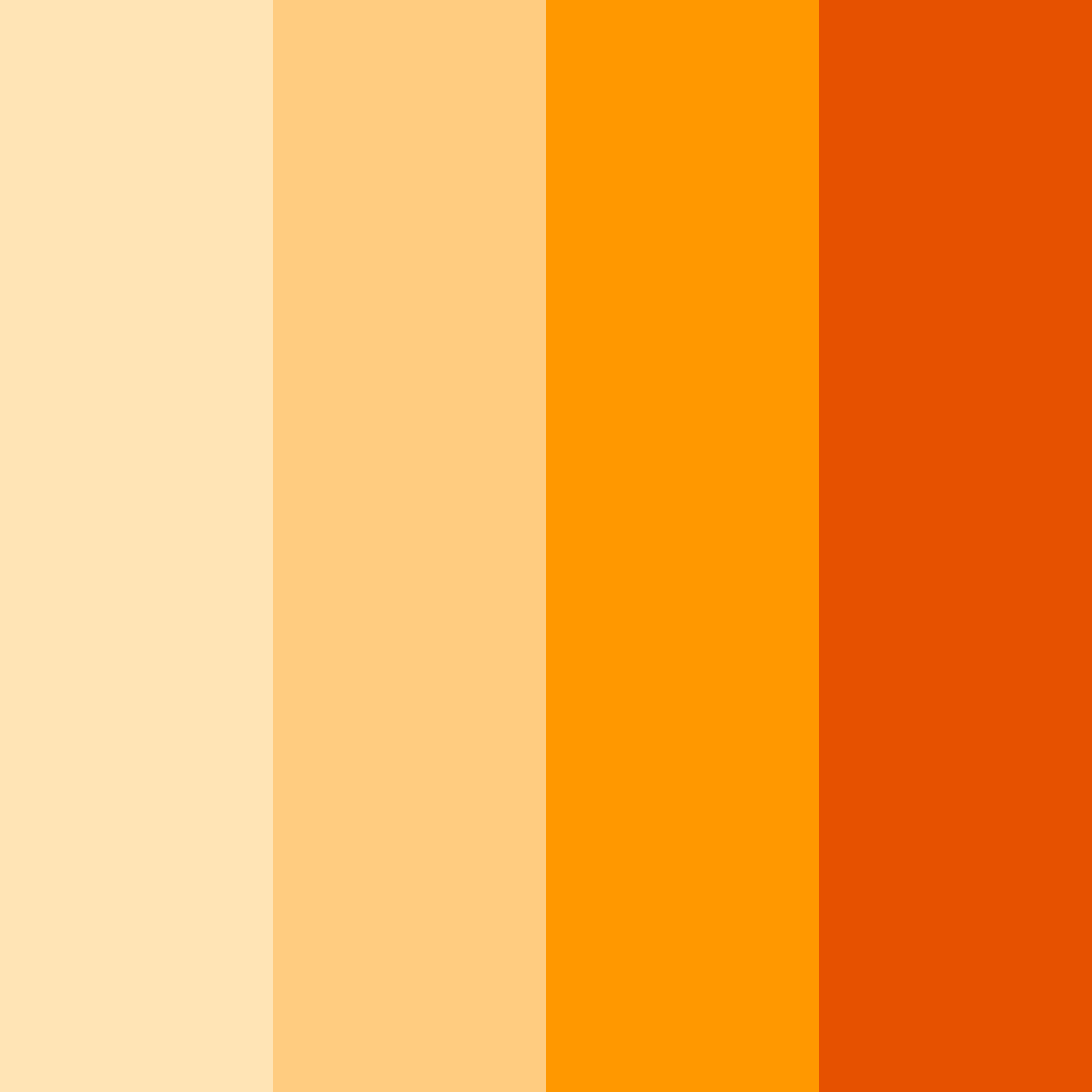 Download sunrise serenade color palette PNG image (square)