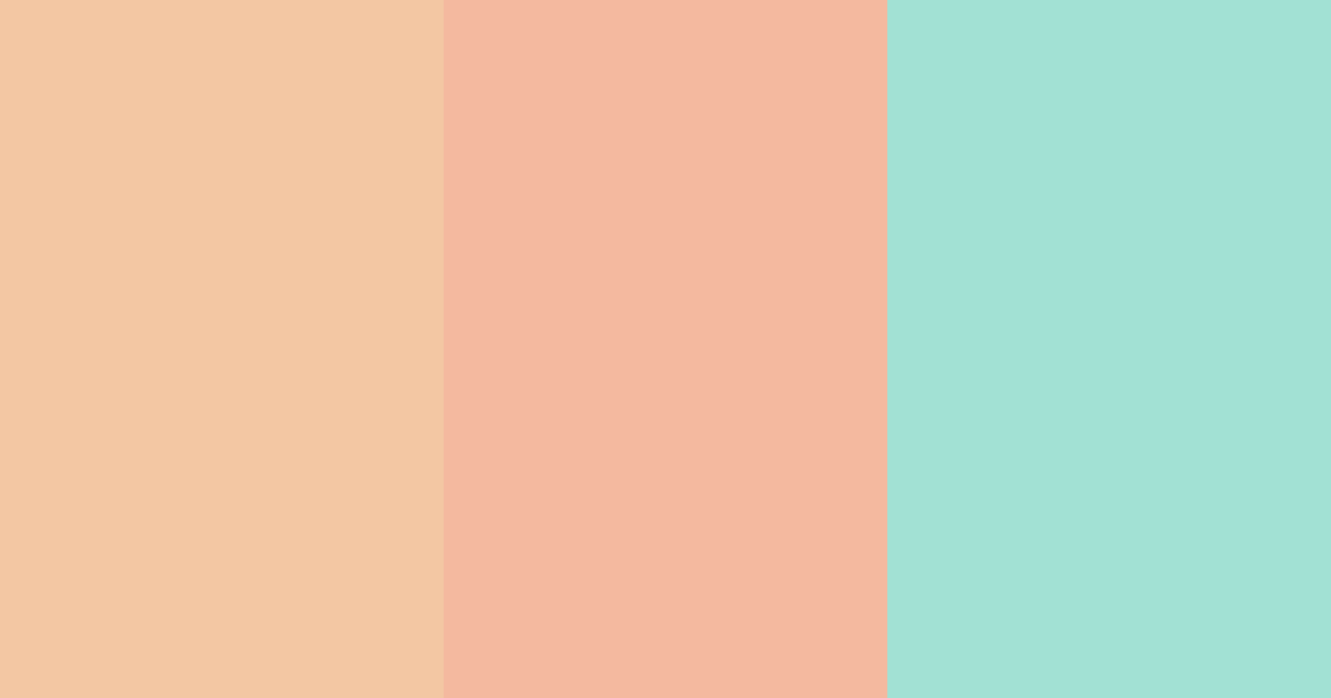 Download warm peach color palette PNG image (landscape)