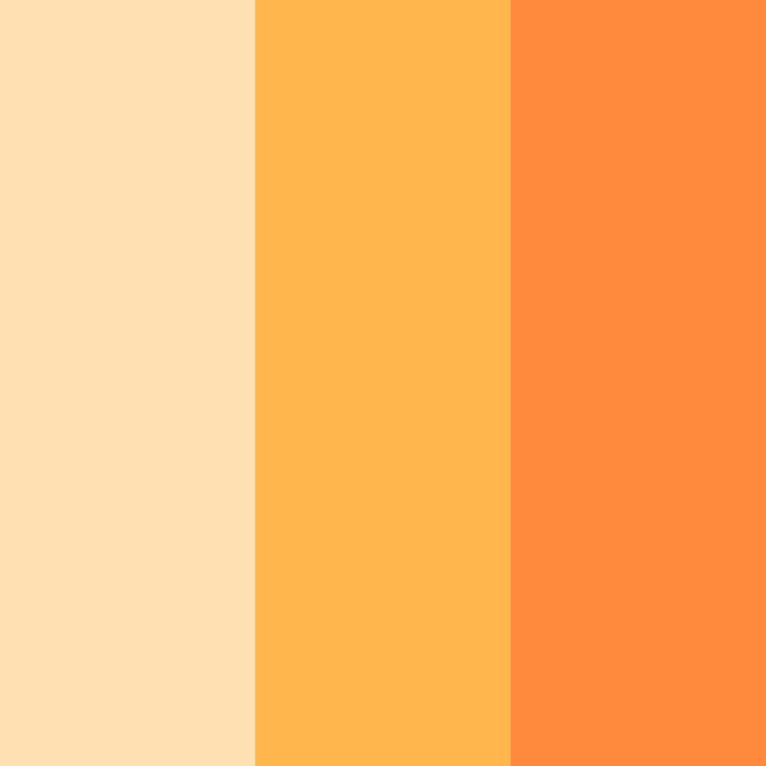 Download sunset serenade color palette PNG image (square)