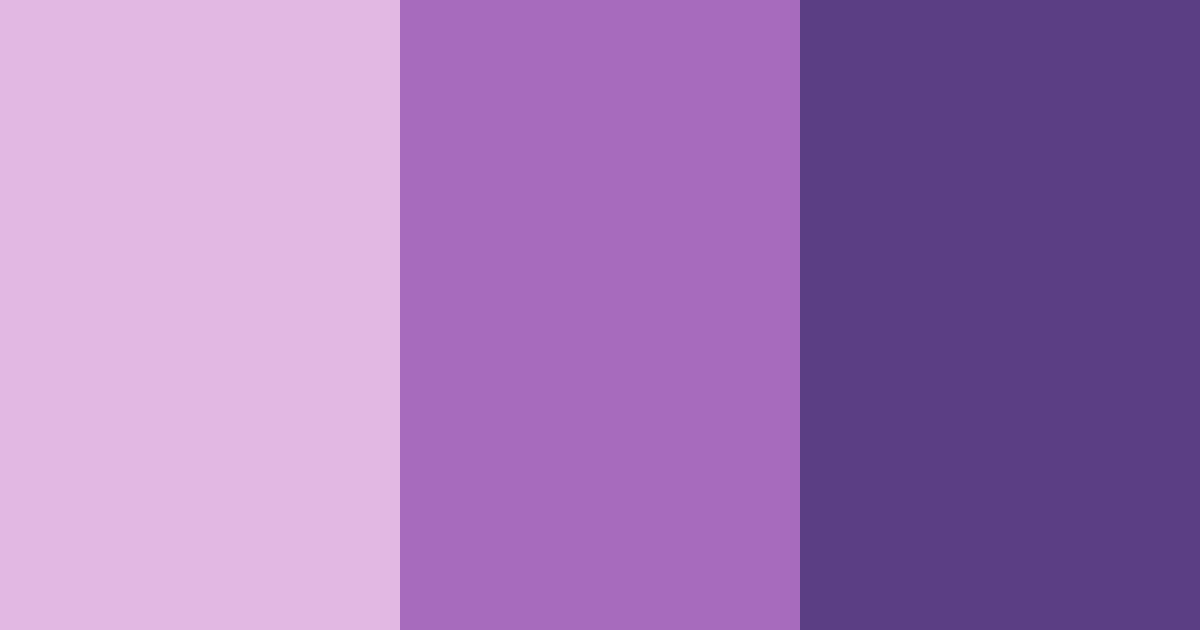 Download purple yam dreams color palette PNG image (landscape)