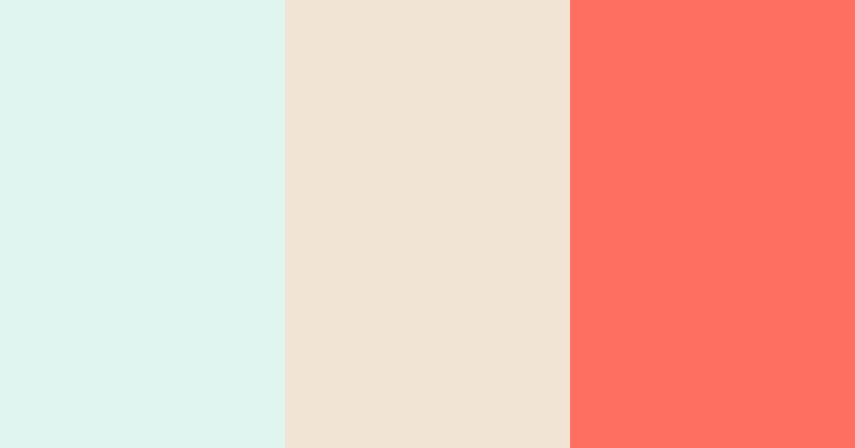 Download mint flamingo color palette PNG image (landscape)