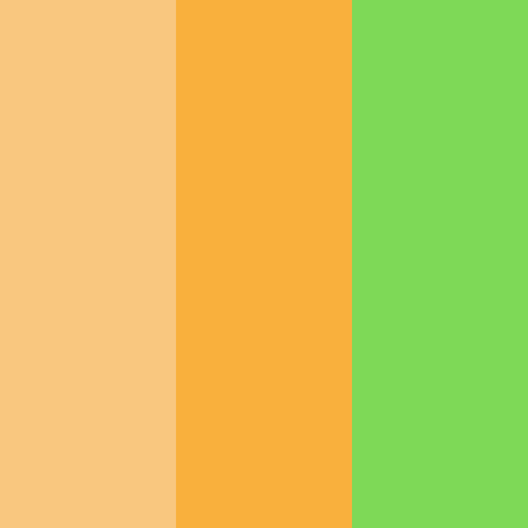 Download sunny orchard breeze color palette PNG image (square)