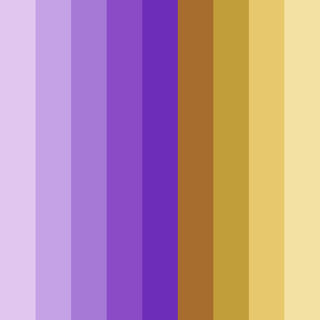 Download purple to gold delight color palette PNG image (square)