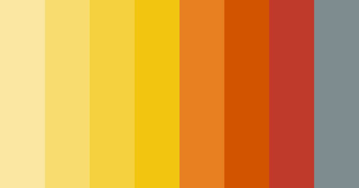 Download sunset harvest color palette PNG image (landscape)