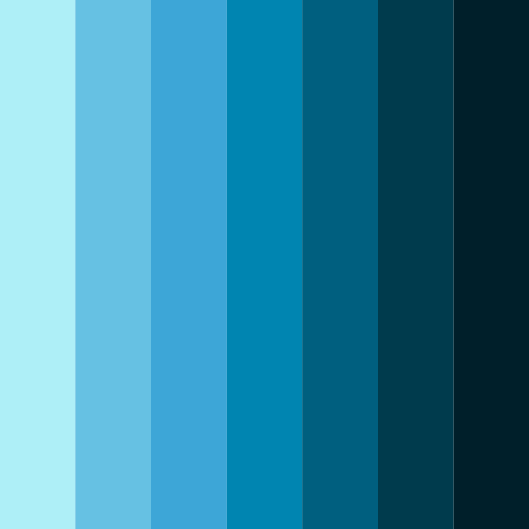 Download abyssal waves color palette PNG image (square)
