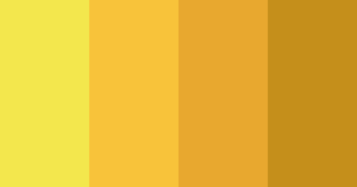 Download golden wheel color palette PNG image (landscape)