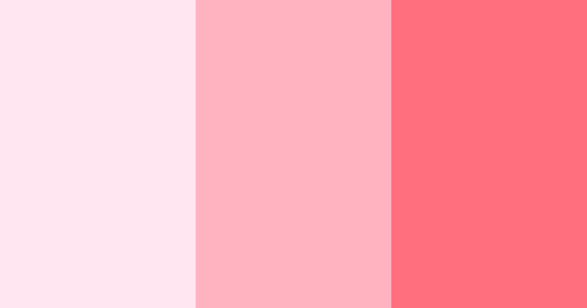 Download pink cherryblossoms color palette PNG image (landscape)
