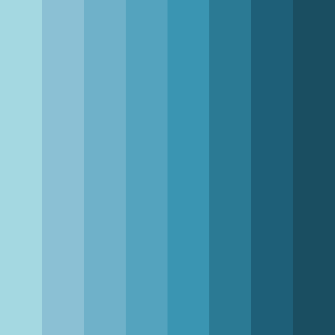 Download serene tides color palette PNG image (square)