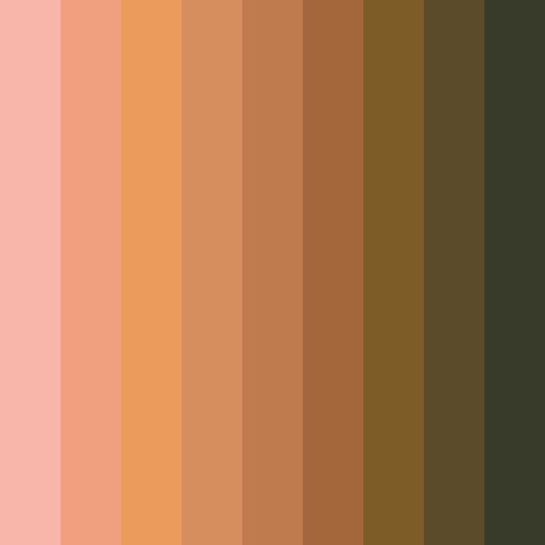 Download sweet potato delight color palette PNG image (square)