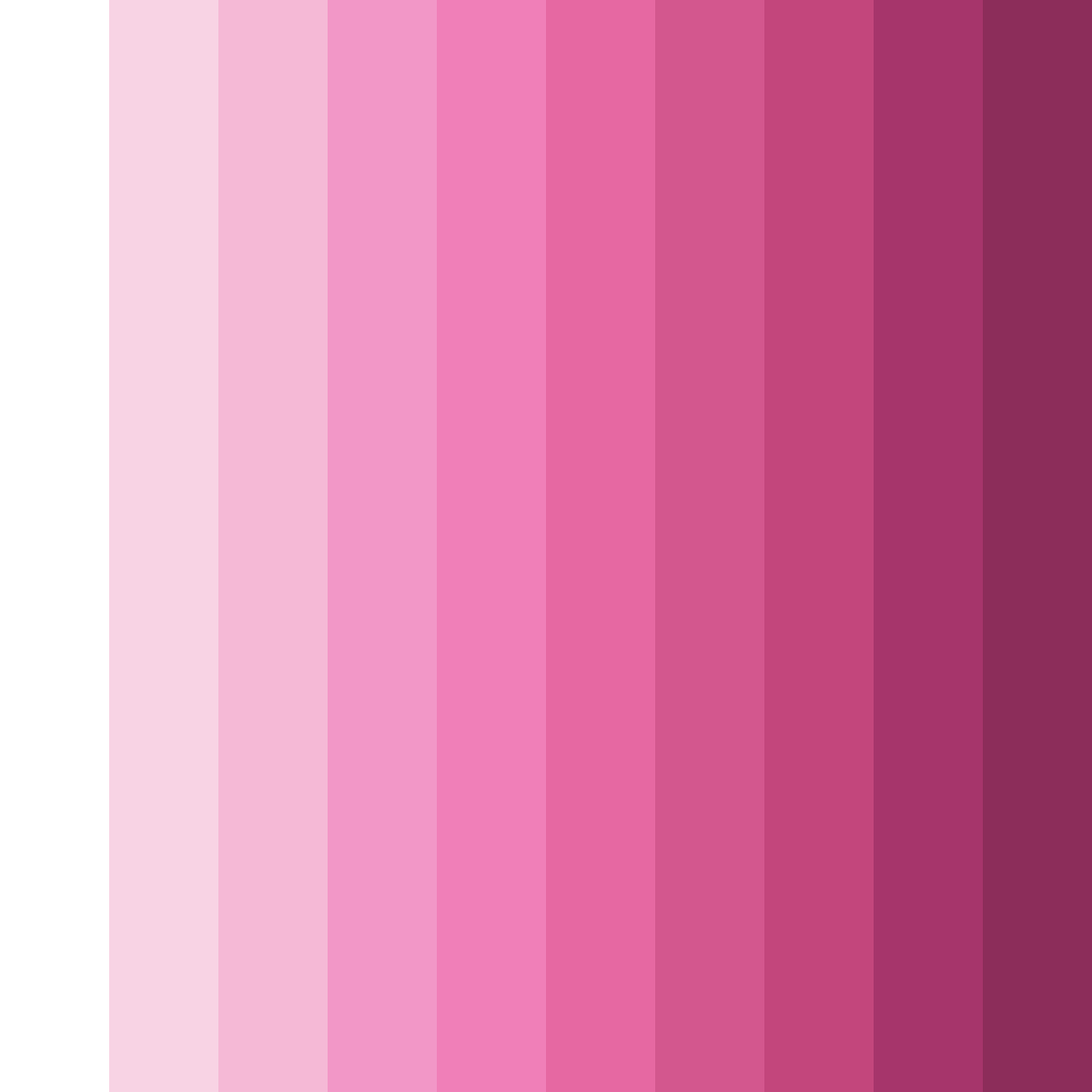 Download light pink dream color palette PNG image (square)