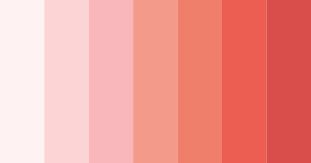 Download blushing sunset color palette PNG image (landscape)