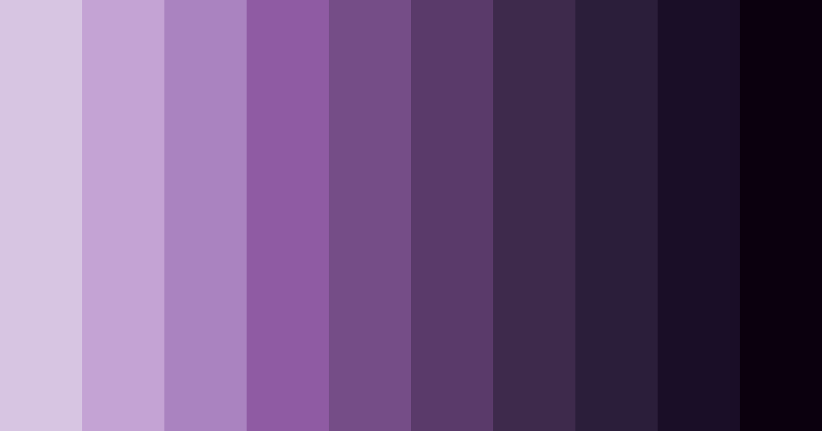 Download enchanted twilight color palette PNG image (landscape)