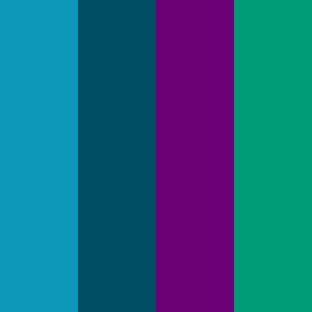 Download ocean twilight color palette PNG image (square)