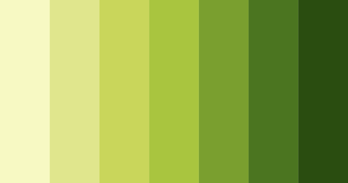 Download lush meadow harmony color palette PNG image (landscape)