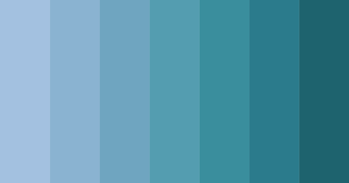 Download pastel blue dream color palette PNG image (landscape)