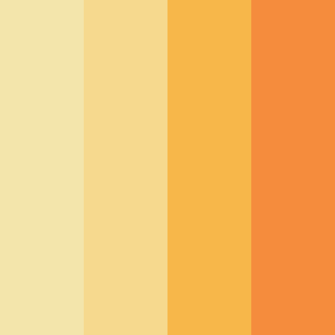 Download yellow prism color palette PNG image (square)
