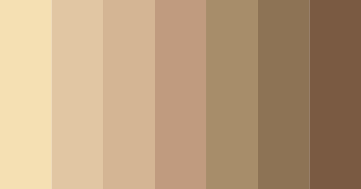 Download sandy serenity color palette PNG image (landscape)