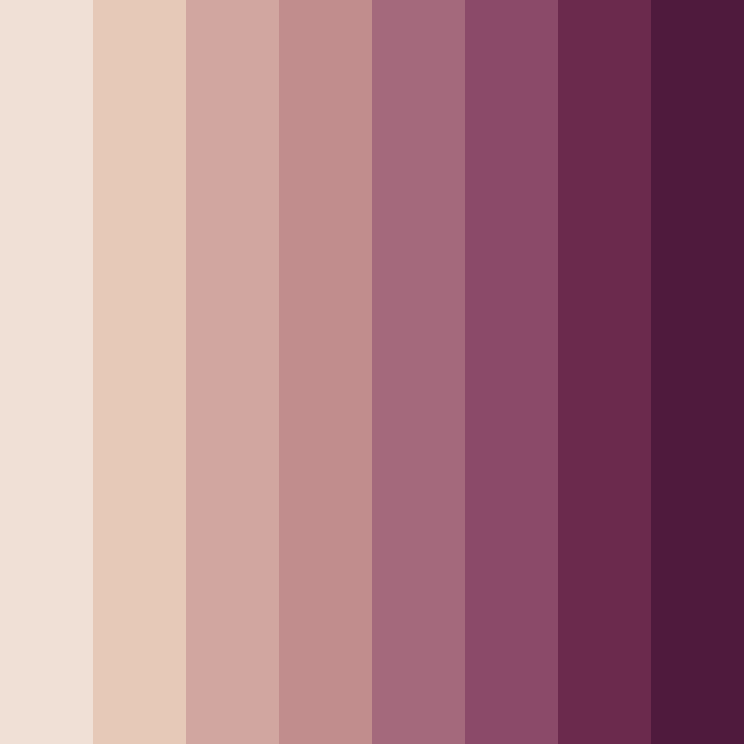 Download whispers of blush color palette PNG image (square)