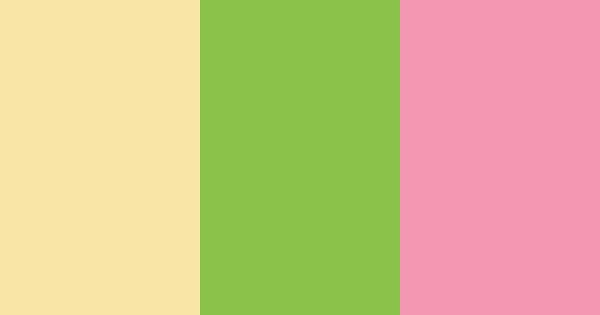 Download spring blossom harmony color palette PNG image (landscape)