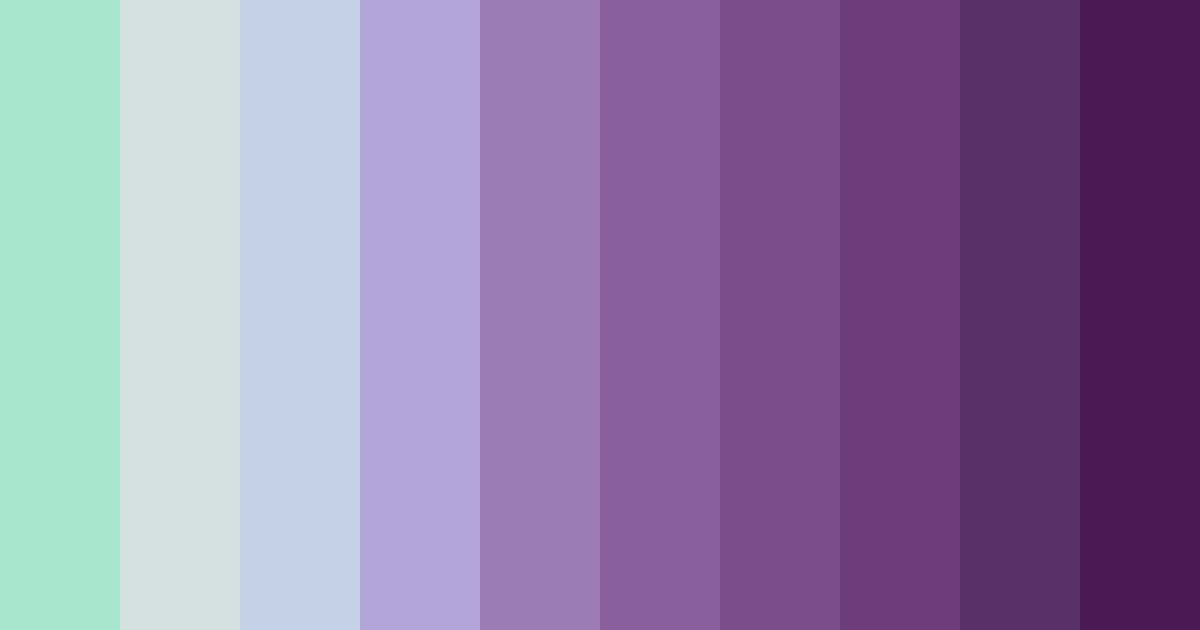Download whimsical twilight color palette PNG image (landscape)