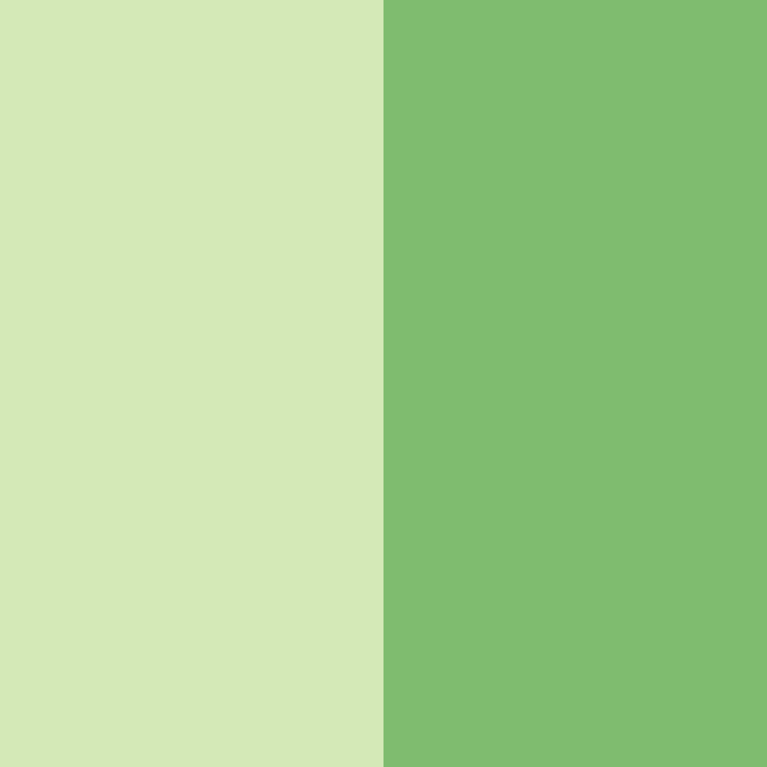 Download vitality greens color palette PNG image (square)