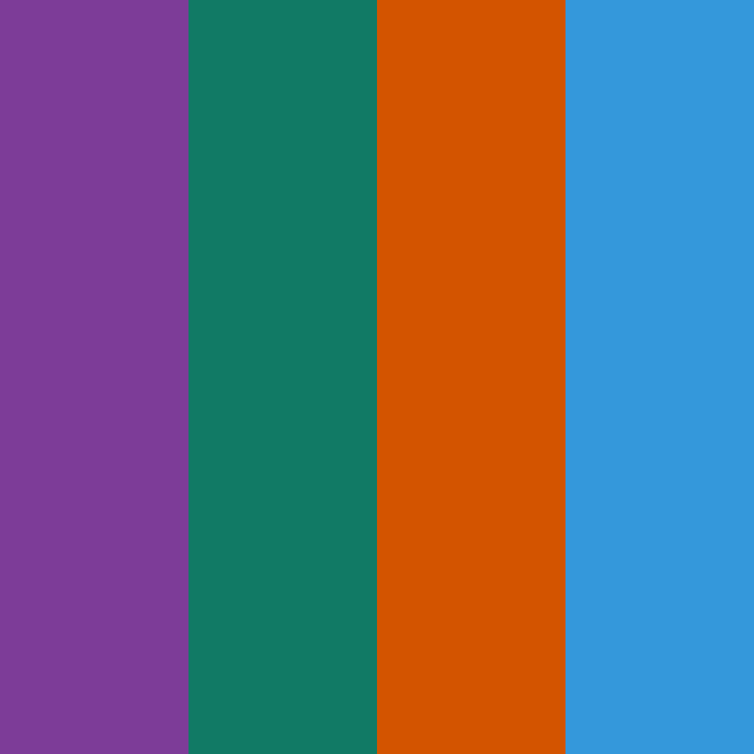 Download purple jungle mix color palette PNG image (square)