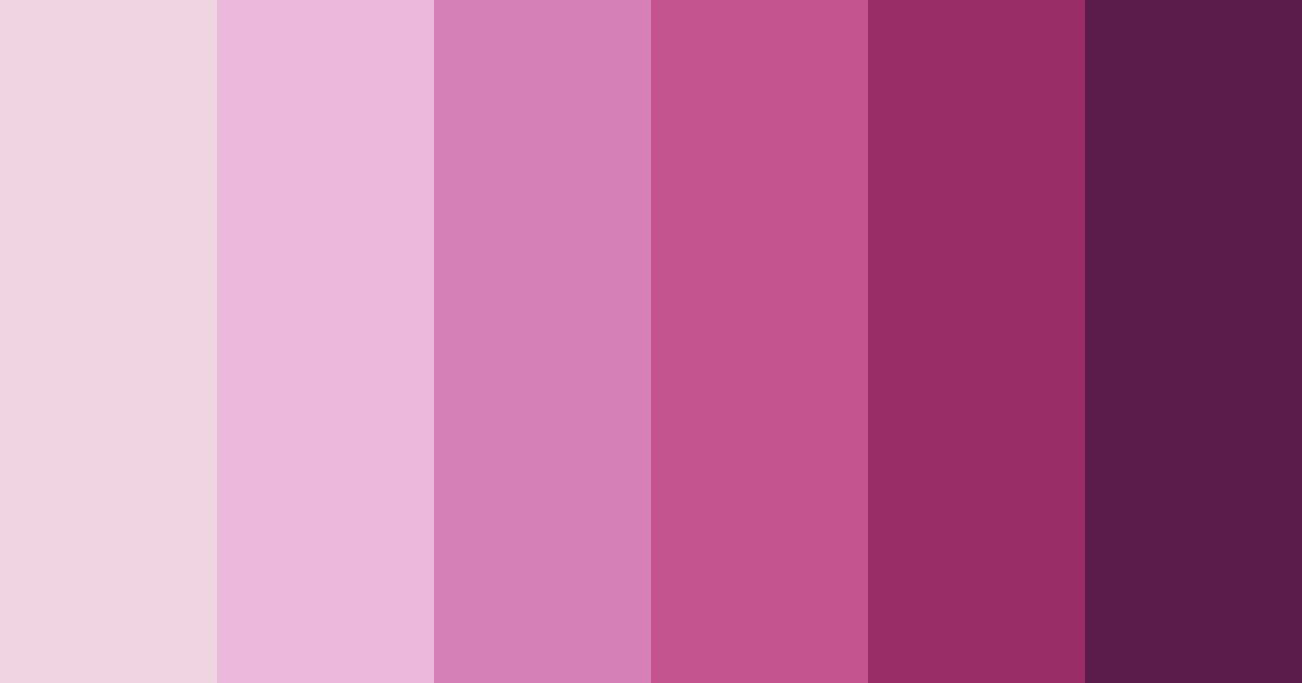 Download blushing boudoir color palette PNG image (landscape)