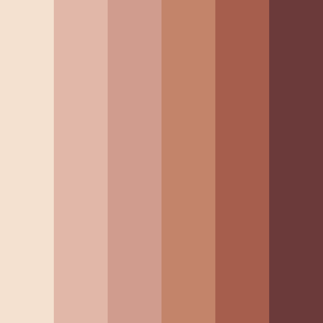 Download natural elegance color palette PNG image (square)