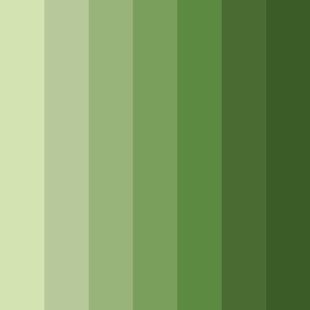 Download olive shades color palette PNG image (square)