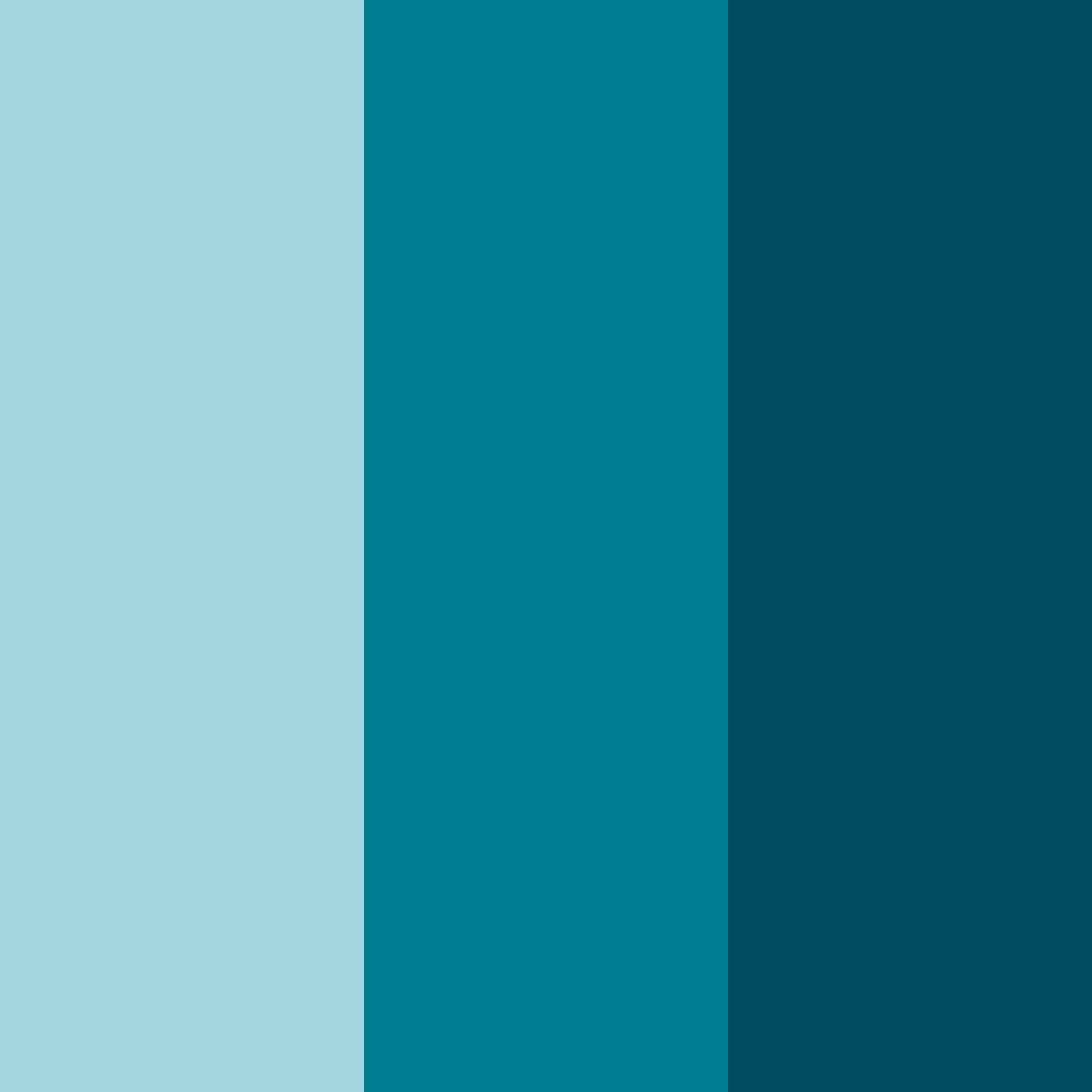 Download mystic ocean depths color palette PNG image (square)
