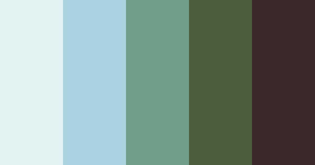 Download minted indulgence color palette PNG image (landscape)