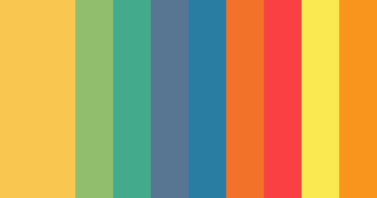 Download vibrant dichotomy color palette PNG image (landscape)