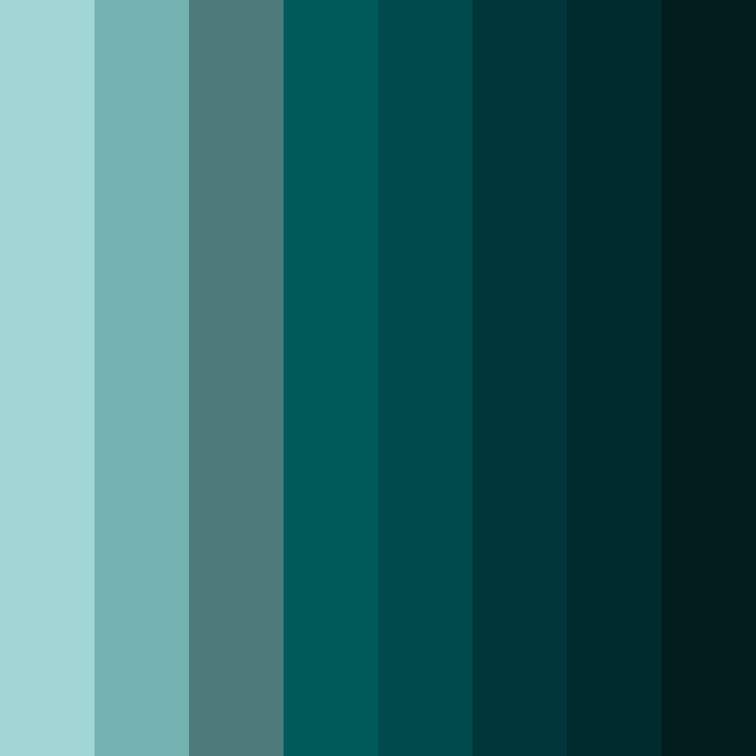 Download teal depths color palette PNG image (square)