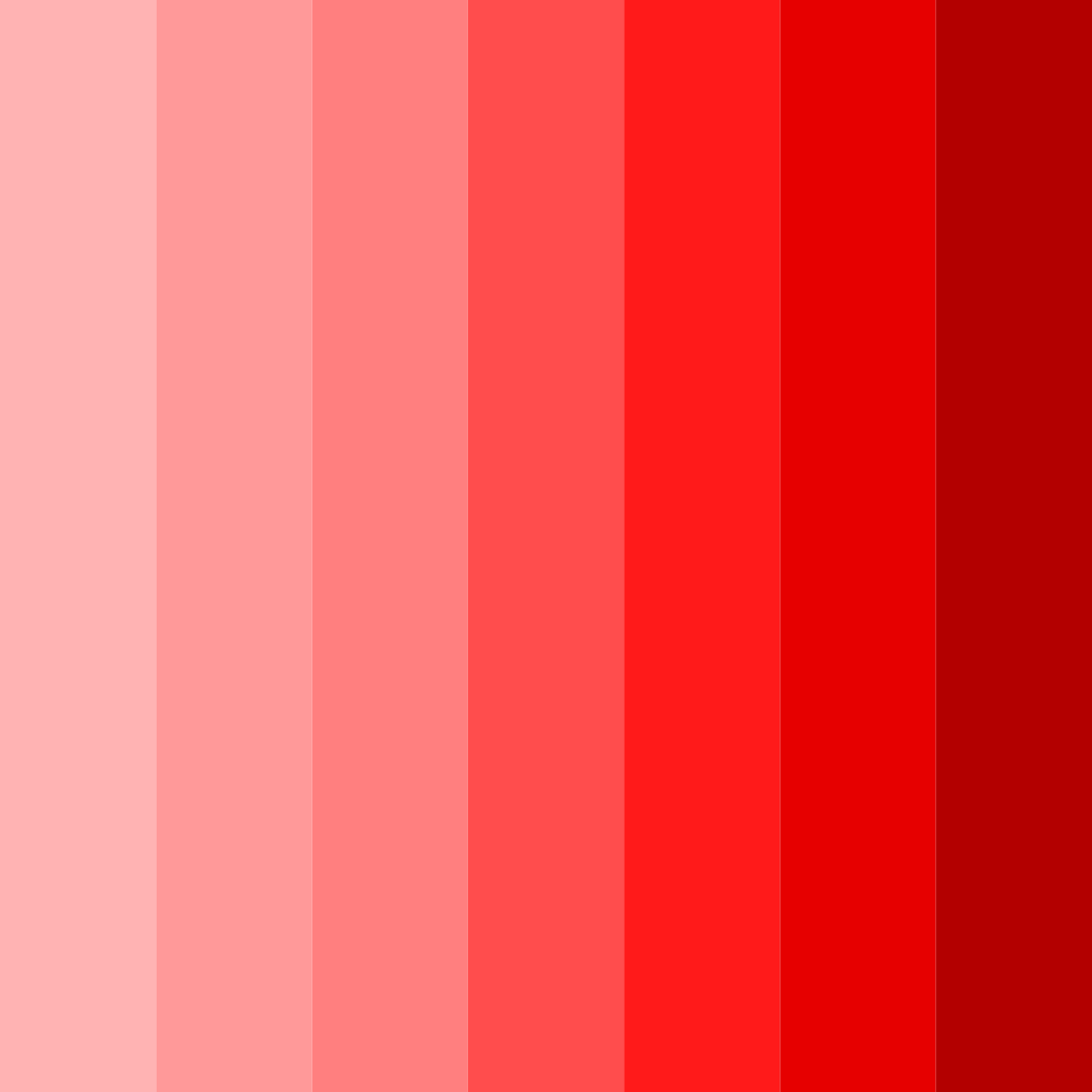 Download crimson cascade color palette PNG image (square)