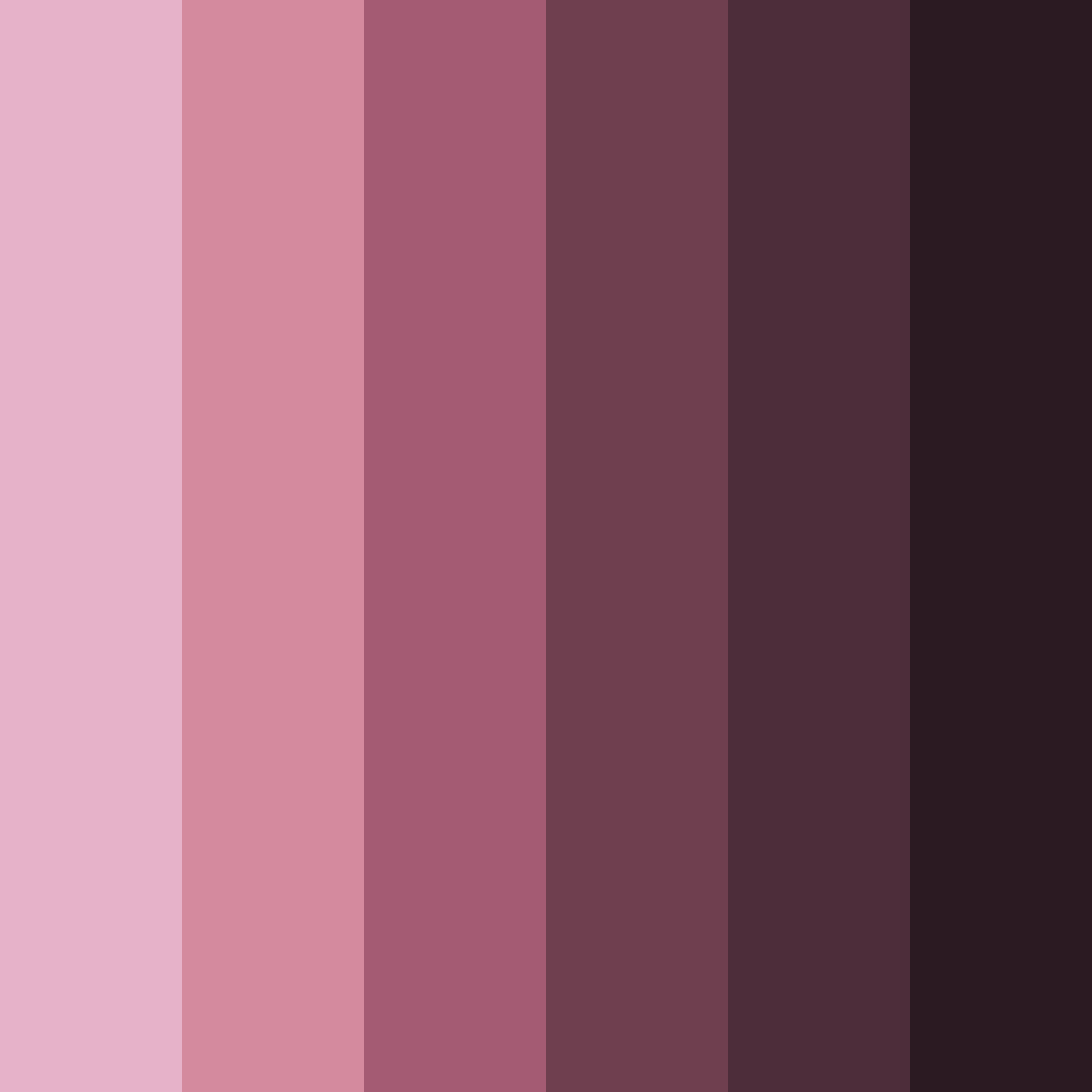 Download deep burgundy color palette PNG image (square)